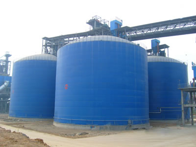 灌南水泥钢板库改造