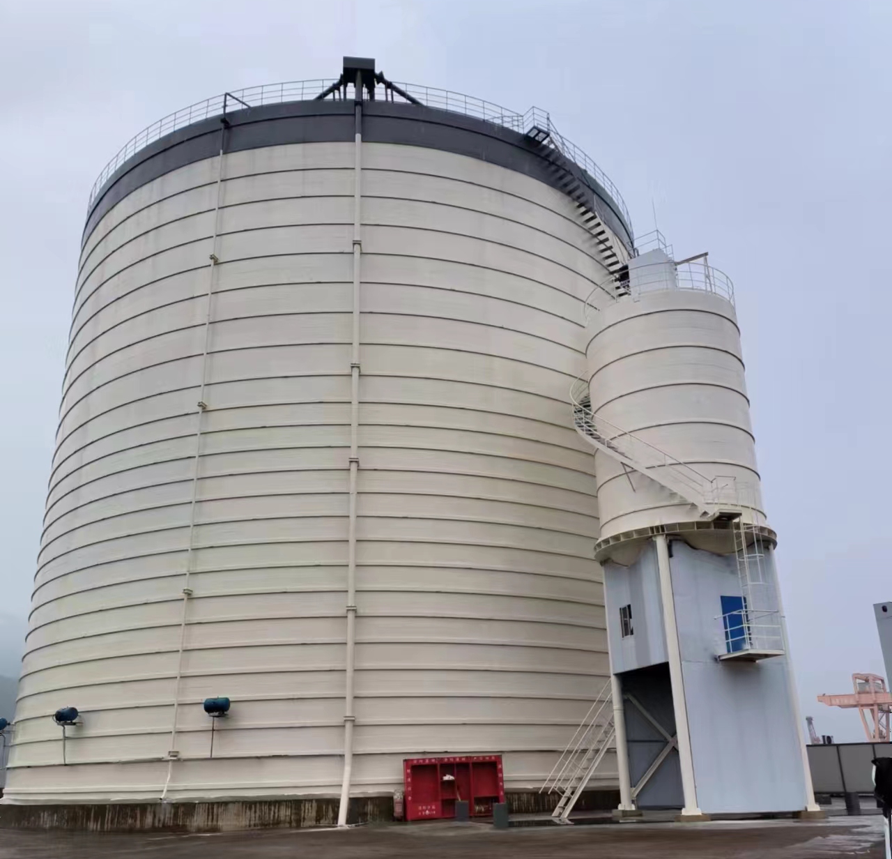 灌南10万吨水泥钢板库