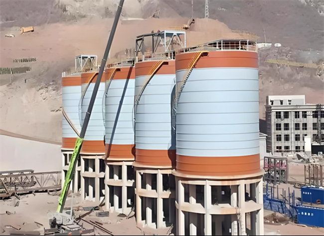 灌南高架钢板仓